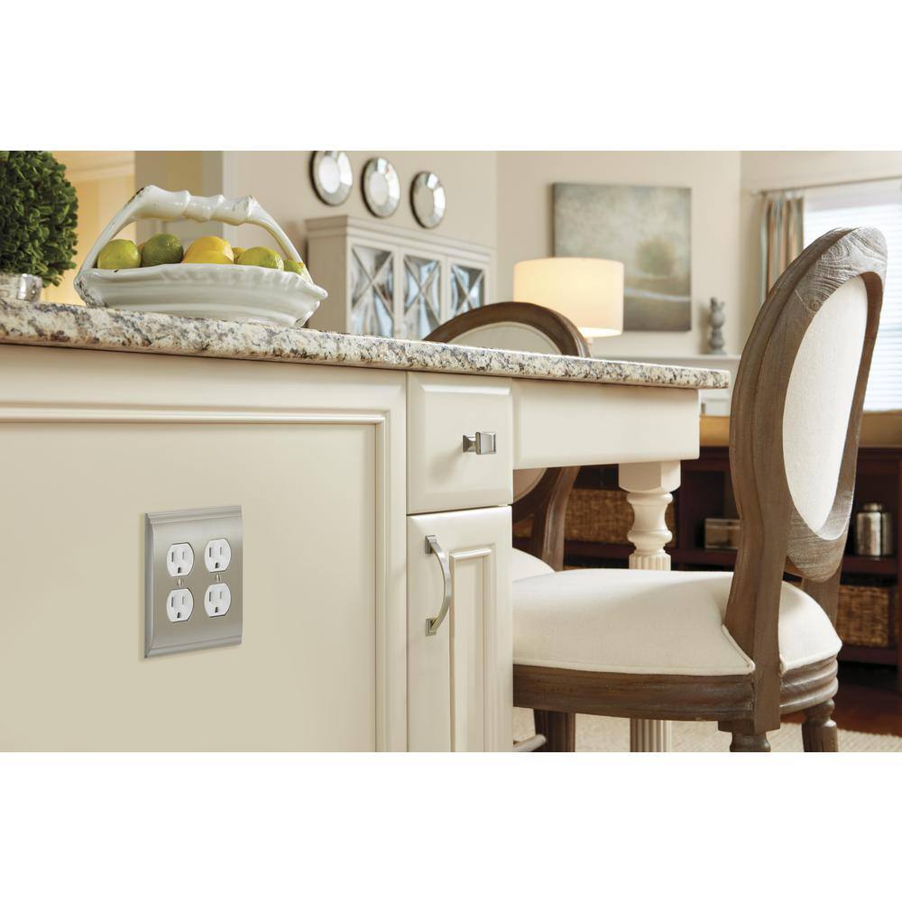Satin Nickel Arch Cabinet Bar Pull with Mounting Hardware