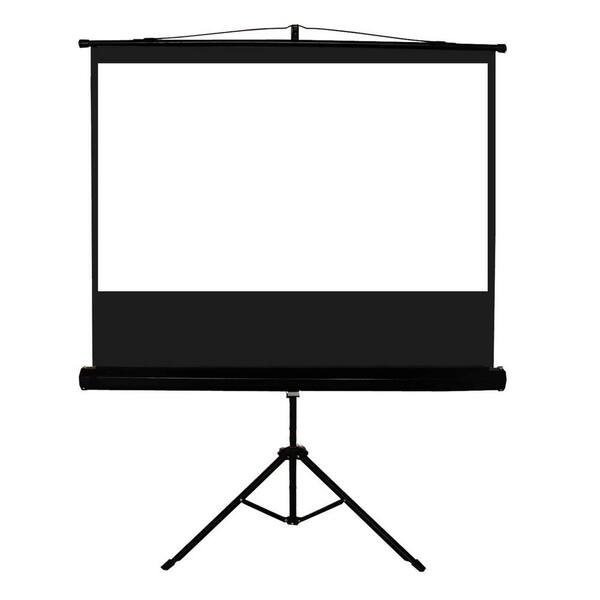 Unbranded TygerClaw 108 in. Manual Projector Screen with Tripod