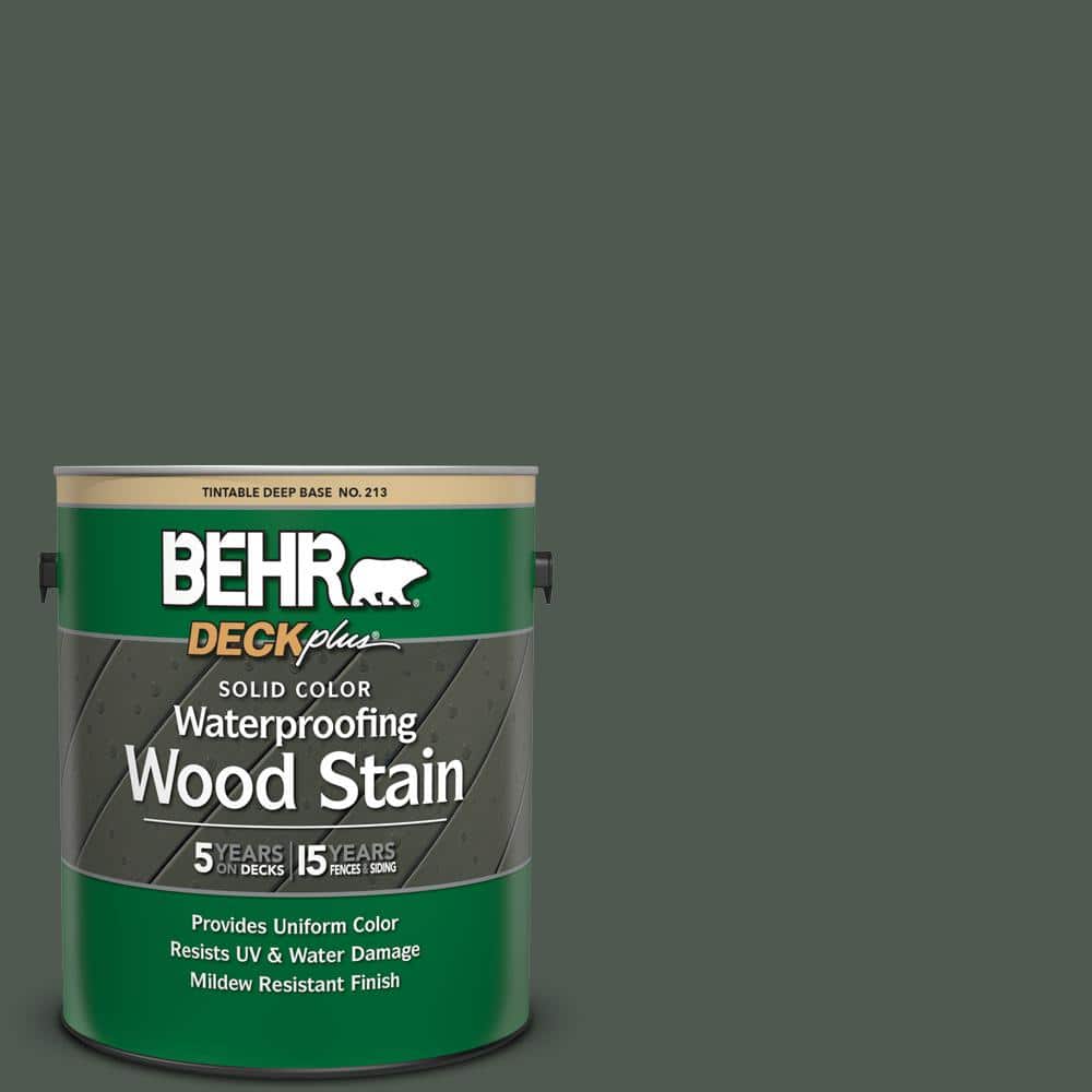 1 gal. #N410-7 North Woods Solid Color Waterproofing Exterior Wood Stain