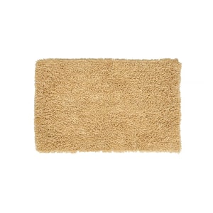 Fantasia Bath Rug 100% Cotton Bath Rugs Set, 24x40 Rectangle, Yellow