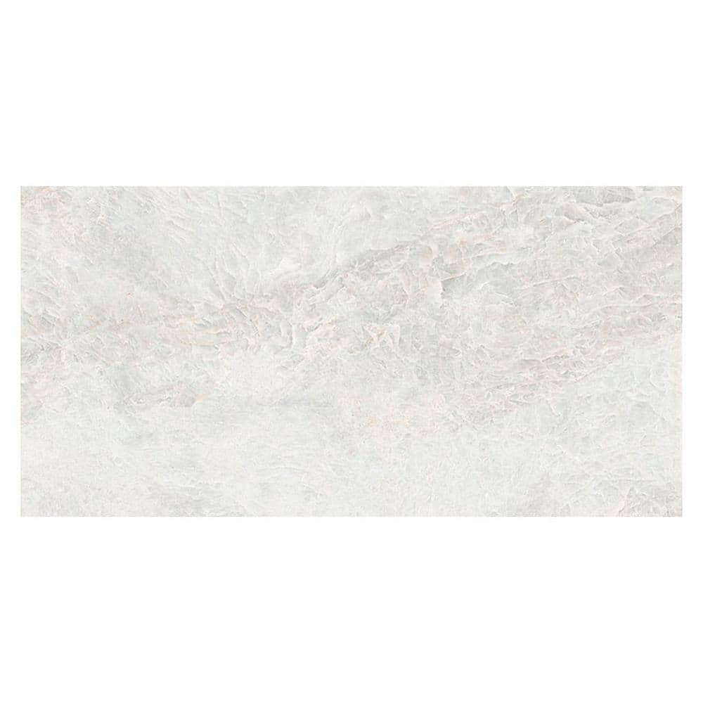 Splendor 24 in. x 48 in. Polished Frosted White Porcelain Large Format Wall and Floor Tile (15.49 sq. ft./case)-2 Pack price history on PriceWatchPro