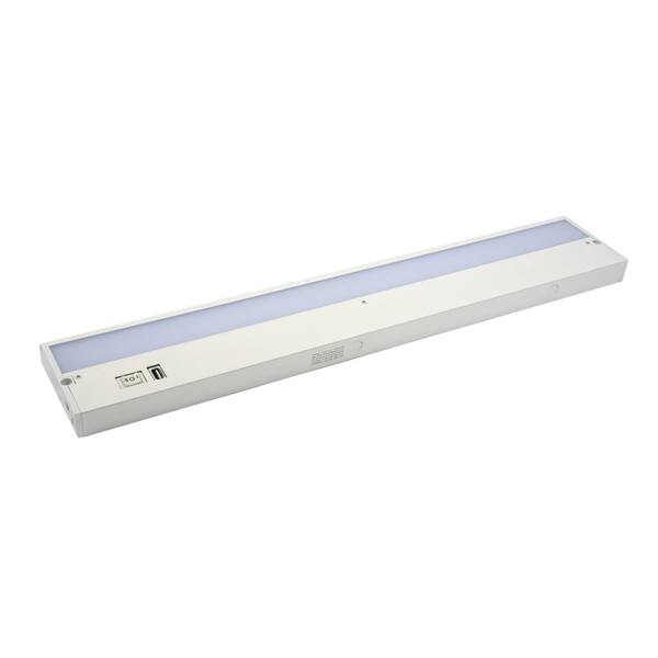 Radionic Hi Tech Eco Ii 22 In Led White Under Cabinet Light With Usb Charging Port G22 Wh Nd U The Home Depot Led White Under Cabinet Light, Under Cabinet Led Lighting Home Depot