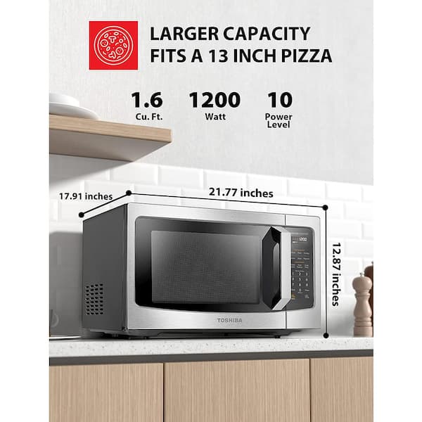 Toshiba microwave deals home depot