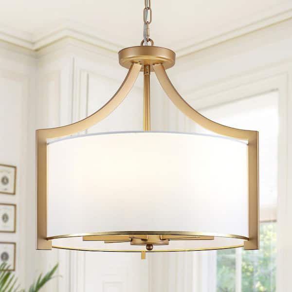 HLJYNJM 6-Light Modern Drum Height Ad...