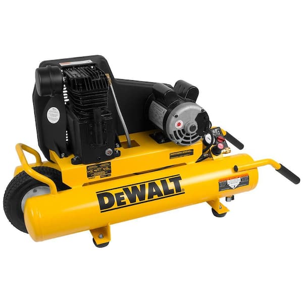 8 Gal. 155 PSI 1.9 HP Electric Dual Voltage Wheelbarrow Air Compressor