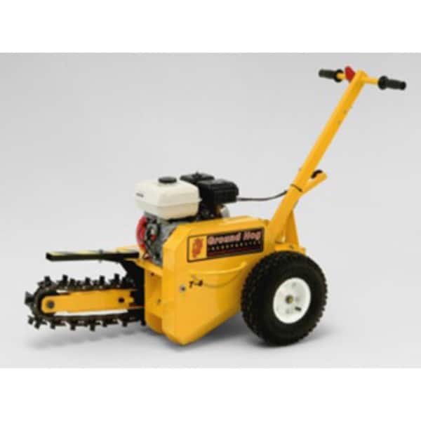 GROUND HOG Trencher 18 in. Rental T-4-HS18 - The Home Depot