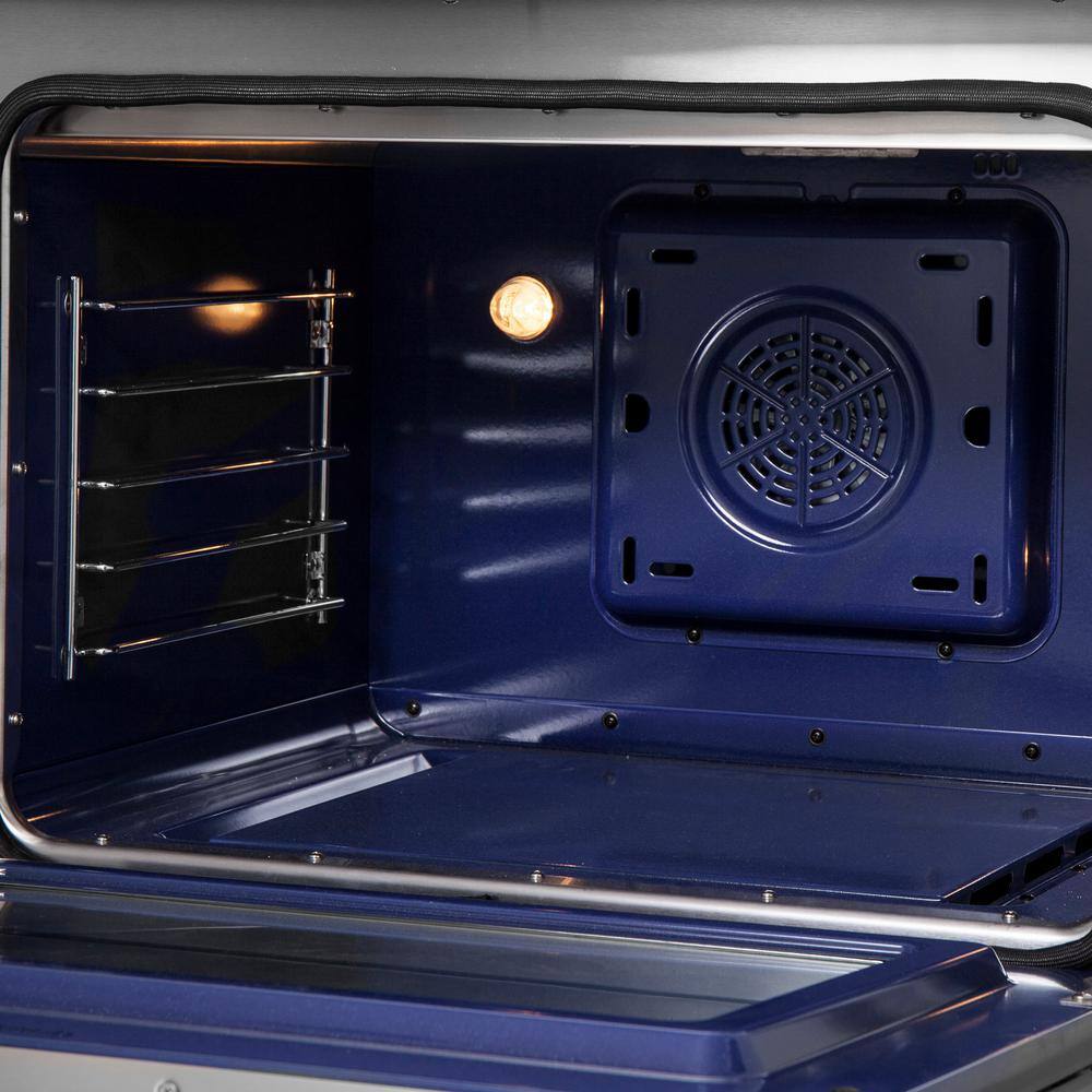 Massimo 48-inch Stainless Steel Dual Fuel Range with 8 Burners