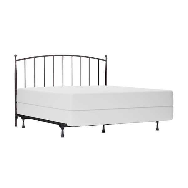 Hillsdale Furniture Warwick Bronze King Metal Headboard with Frame