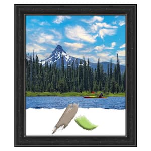 Shipwreck Black Narrow Picture Frame Opening Size 20 x 24 in.