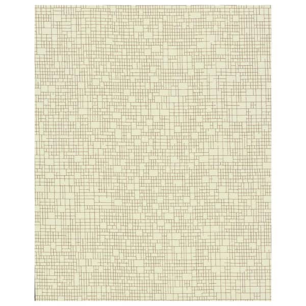 York Wallcoverings Wires Crossed Tan Vinyl Strippable Roll (Covers 60.75 sq. ft.)