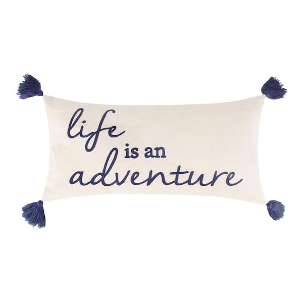 Adventure throw outlet pillow