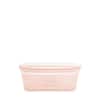 Zip Top 4 oz. Peach Reusable Silicone Snack Bag Zippered Storage Container  Z-BAGK-07 - The Home Depot