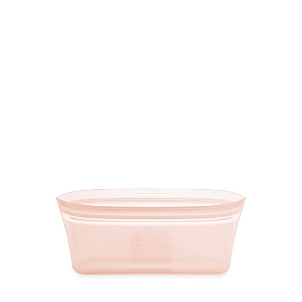 New- Lock Top Snack Containers With Lids- Pink- 2 Pack - 5.2 FL Oz