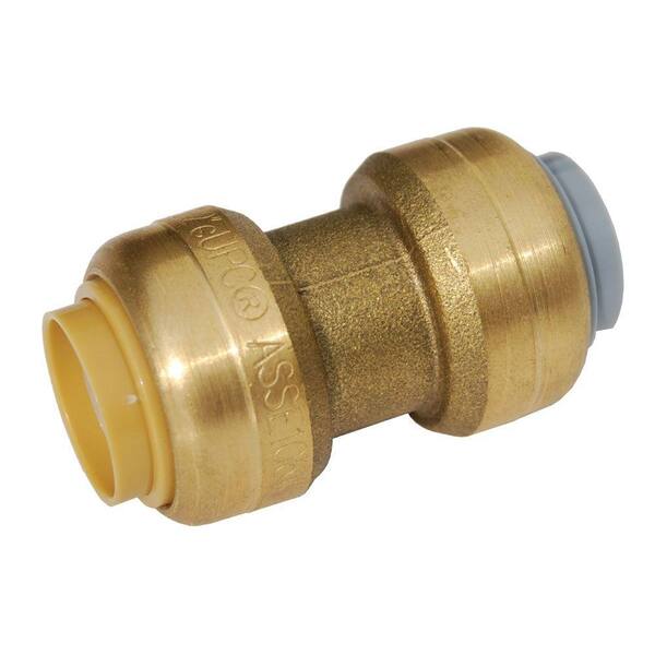SharkBite 1/2 in. Brass Push to Connect Polybutylene Conversion Coupling