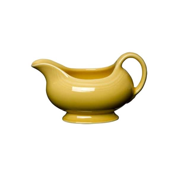 Fiesta 18.5 oz. Sunflower Ceramic Sauceboat