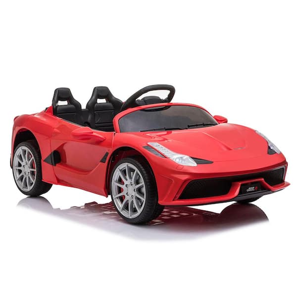 12V 3Speed Kid Ride On Sports Car Battery Powered Remote Control W/LED&MP3 Red 