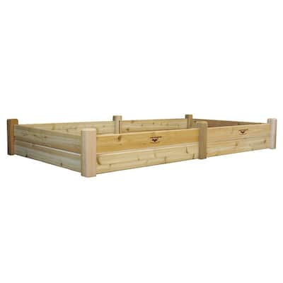 Gronomics 34 in. x 95 in. x 13 in. Raised Garden Bed-RGB 34-95 - The ...