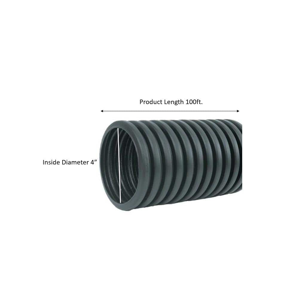 4 in. x 100 ft. Singlewall Solid Drain Pipe Singapore Ubuy