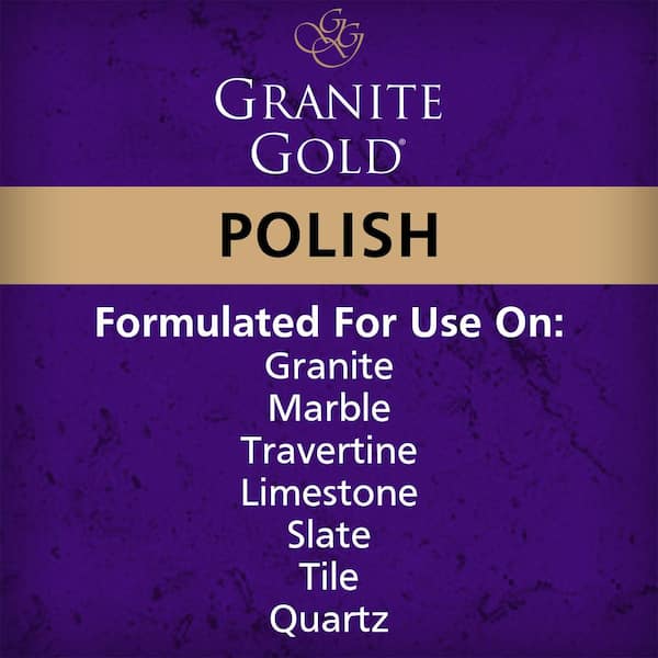 Granite Gold 24 oz. Countertop Polish for Granite, Quartz, Marble, and more  GG0033 - The Home Depot