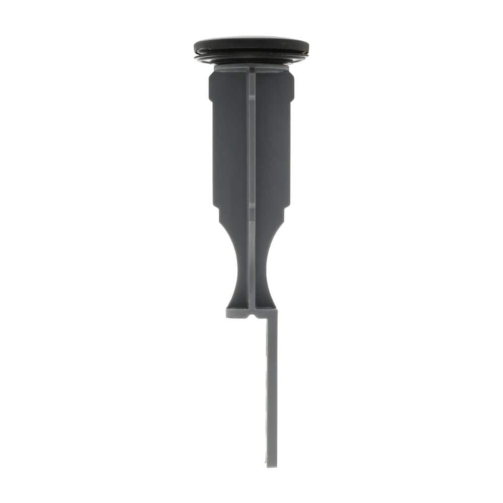 Matte Black Plastic Bathroom Sink Pop-Up Stopper Replacement