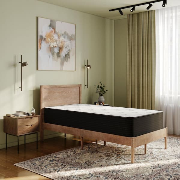 Carnegy Avenue Dream Twin Medium-Firm Hybrid 12 in. Bed-in-a-Box Mattress Cooling Foam and Pocket Spring Twin