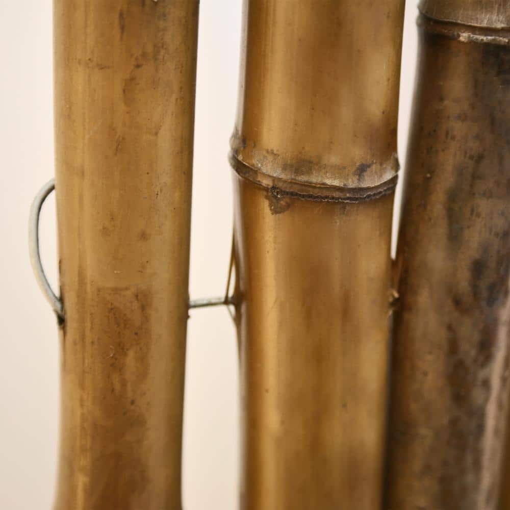 Caramel Brown Bamboo Fence Panel, 4' x 8'