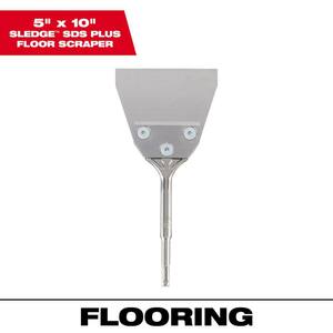 5 in. x 10 in. SLEDGE SDS-PLUS Floor Scraper