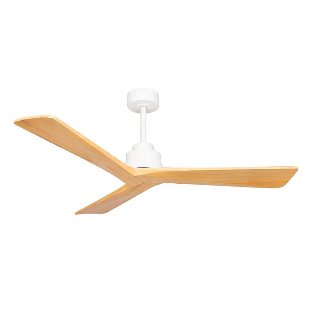 52 in. Solid Wood Ceiling Fan NO Light, Flush Mount, DC Motor,Remote control price history on PriceWatchPro
