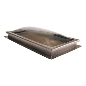 Gordon 22-1/4 in. x 46-1/4 Fixed Bronze Fixed Self Flashing Skylight