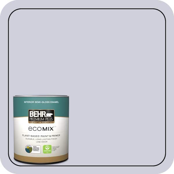 1 qt. #640E-3 Simplicity Semi-Gloss Enamel EcoMix Plant-Based Interior Paint & Primer