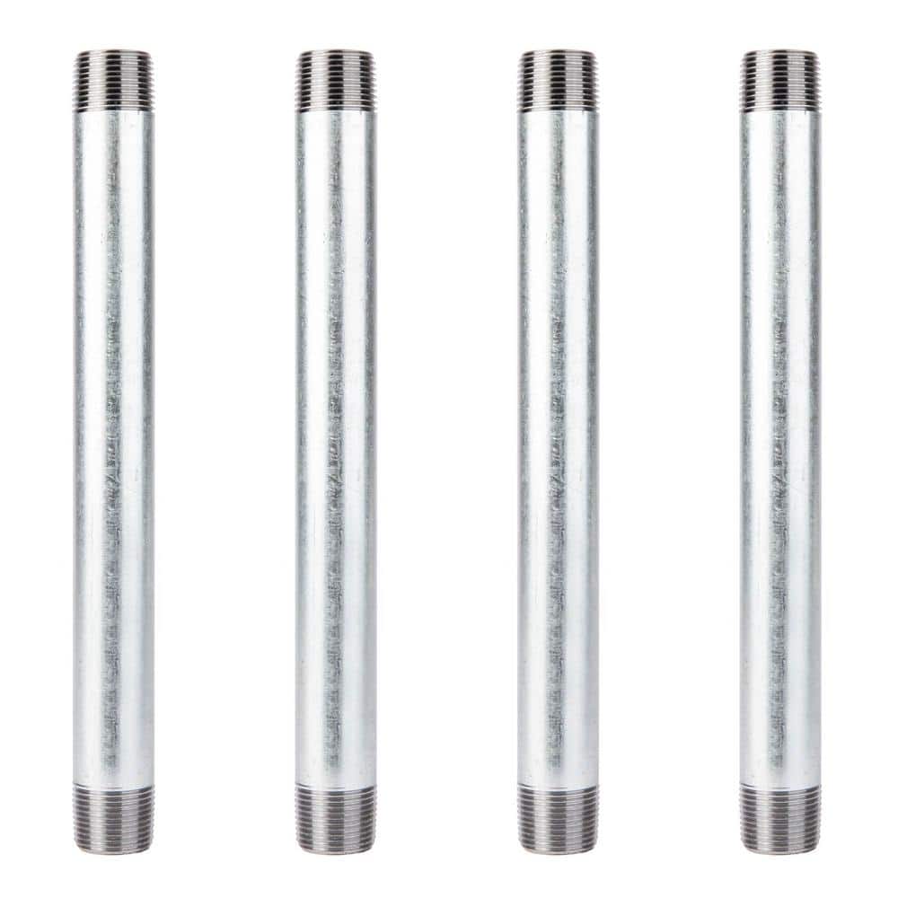 3/4 in. x 10 in. Galvanized Steel Nipple (4-Pack) price history on PriceWatchPro