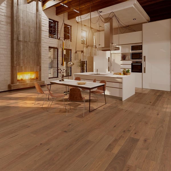 イングリッシュキング Home Decorators Collection Kensington Hickory 3/8 in. T X