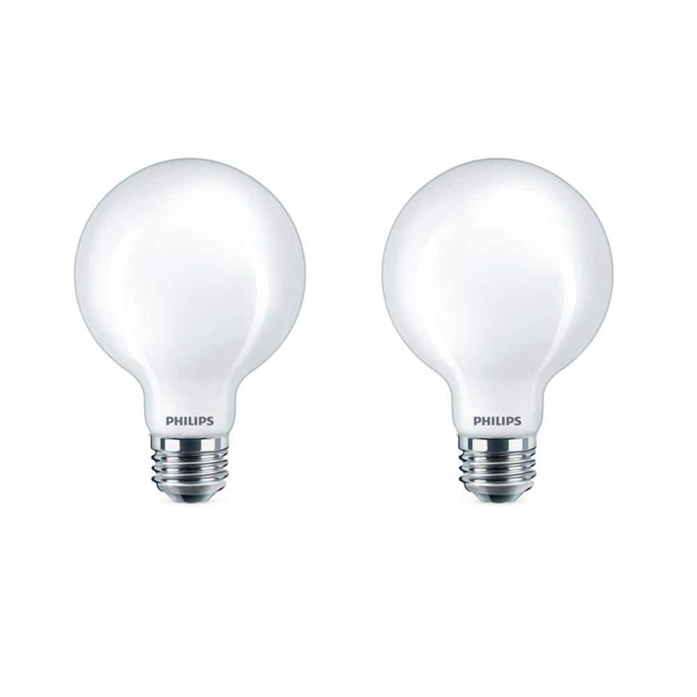 40-Watt Equivalent G25 with Warm Glow Dimming Effect LED Light Bulb Soft Wh