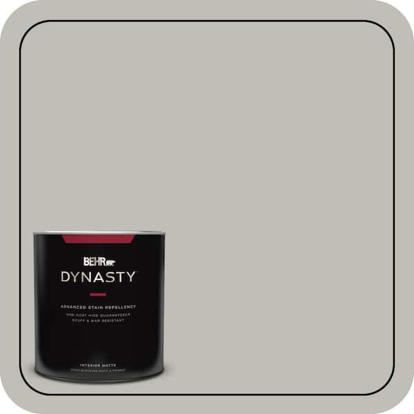 BEHR DYNASTY 1 Qt. #N370-3 Light Year One-Coat Hide Matte Interior Stain-Blocking Paint & Primer