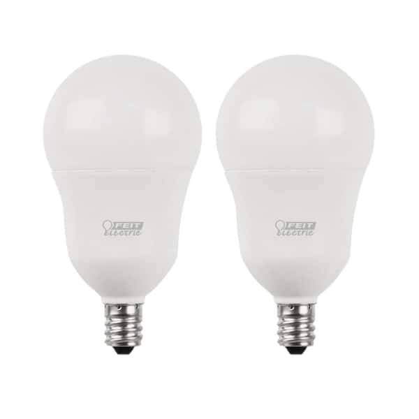 GE LED Light Bulbs, 60 Watt, Soft White, A15 Ceiling Fan Bulbs, Frosted,  Small Base (2 Pack), LED Bulbs -  Canada