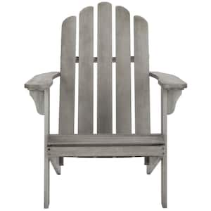 Topher Grey Wash Wood Adirondack Chair