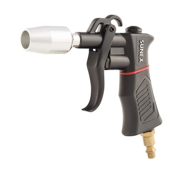 SUNEX TOOLS SUNEX Air Blow Gun Kit with Variable Trigger, Adjustable Nozzle, Venturi Tip, 2-Rubber Tip Extensions