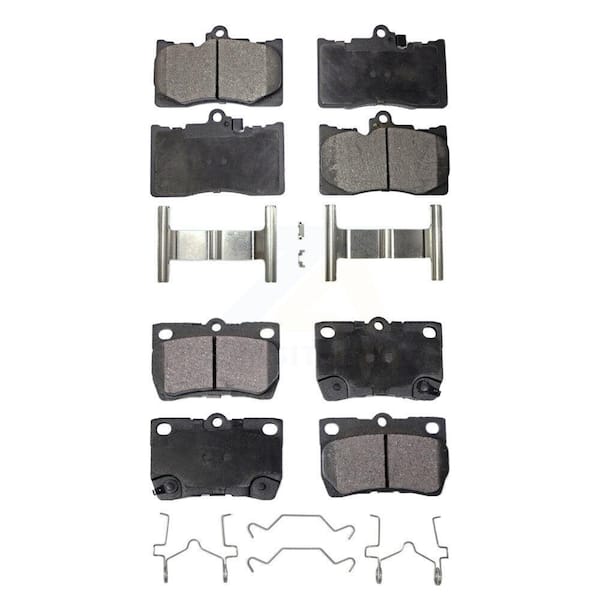 TEC Front Rear Ceramic Brake Pads Kit For Lexus GS350 IS350 GS430 GS450h GS460 KTC-100072