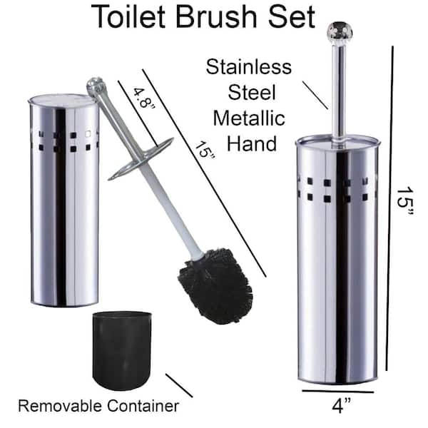 Durable Toilet Cleaning Brush Removable Bathroom Wall Floor Scrub Brush  Long Handle BathTub Shower Tile Cleaning