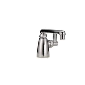 Single Laboratory Faucet with 6 in. Cast Iron Spout and Lever Handle in Chrome