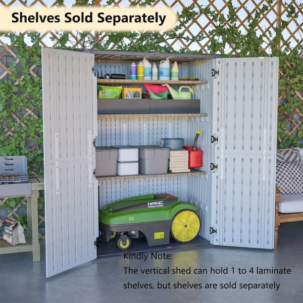 Cesicia 4.36 ft. W x 6.18 ft. D Resin Rust Proof Garden Equipment
