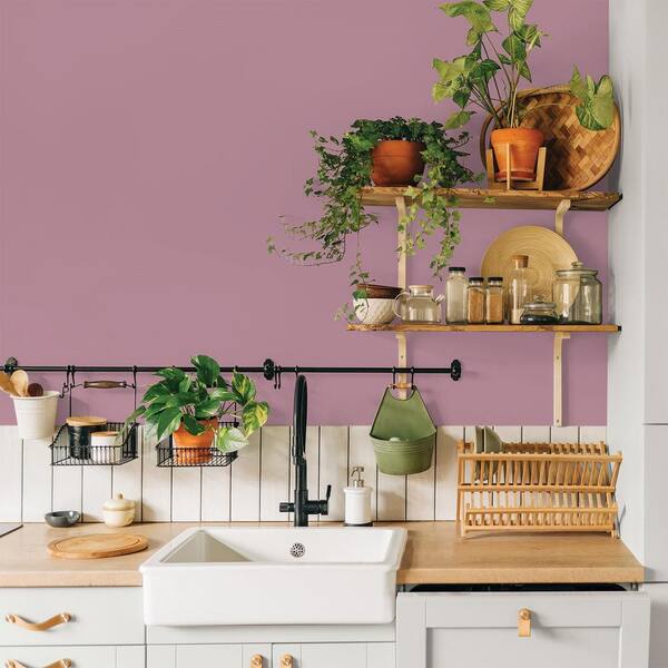 Glidden Premium 5 gal. PPG1045-5 Keepsake Rose Satin Interior