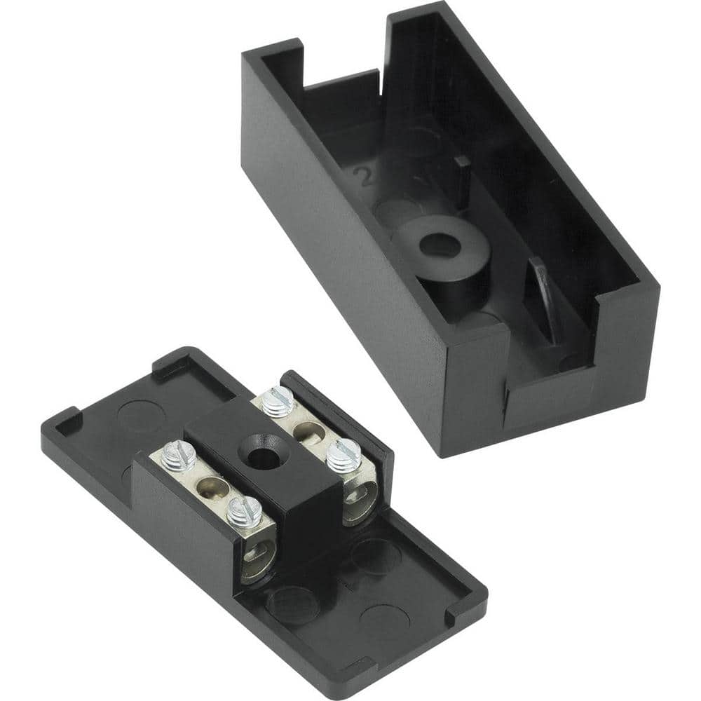 Black Under Cabinet Splice Box for Hide-a-Lite 4