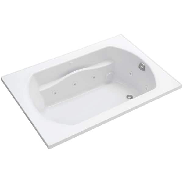 STERLING Lawson 5 ft. Whirlpool Tub with Right Drain in White