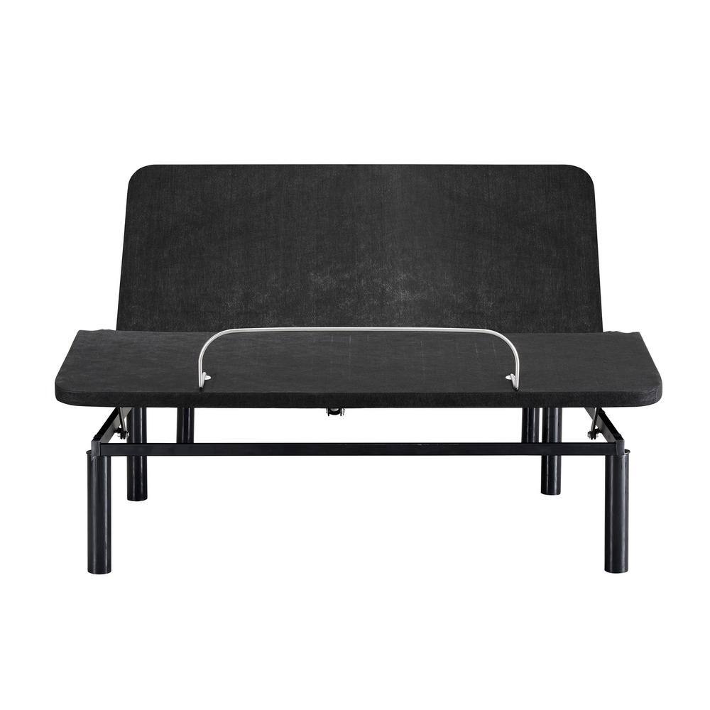 Room Essentials Adjustable Bed Frame – Black, Fits Full Mattress (59.5"x75")