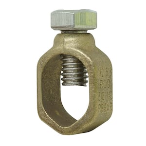 5/8 in. Grounding Rod or 1/2 in. Rebar Ground Rod Clamp for #10 SOLD/STR - #2 STR Wire (5-Pack)