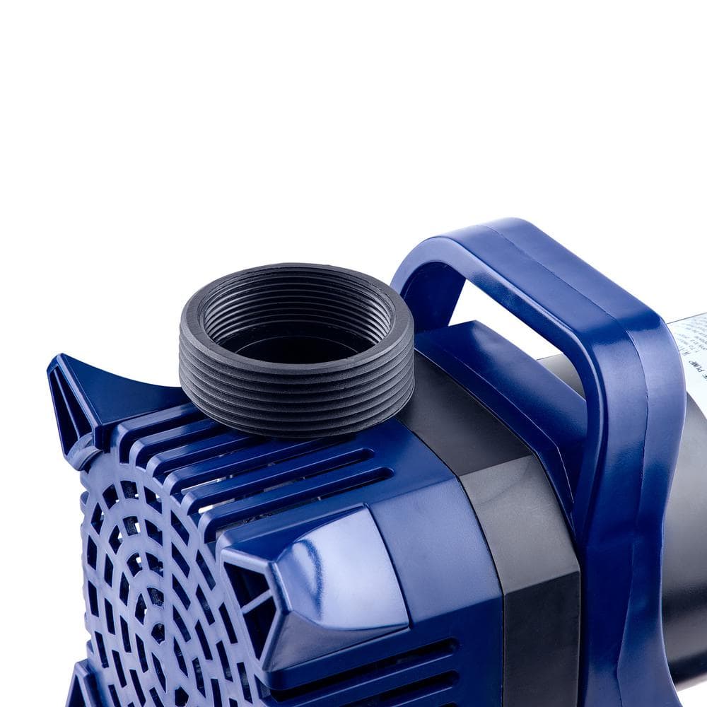 Alpine Blue and Black Submersible Pond Pump 5200 GPH