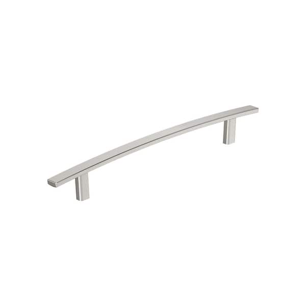 Cyprus 8-13/16 inch (224mm) Center-to-Center Satin Nickel Arch Cabinet Pull