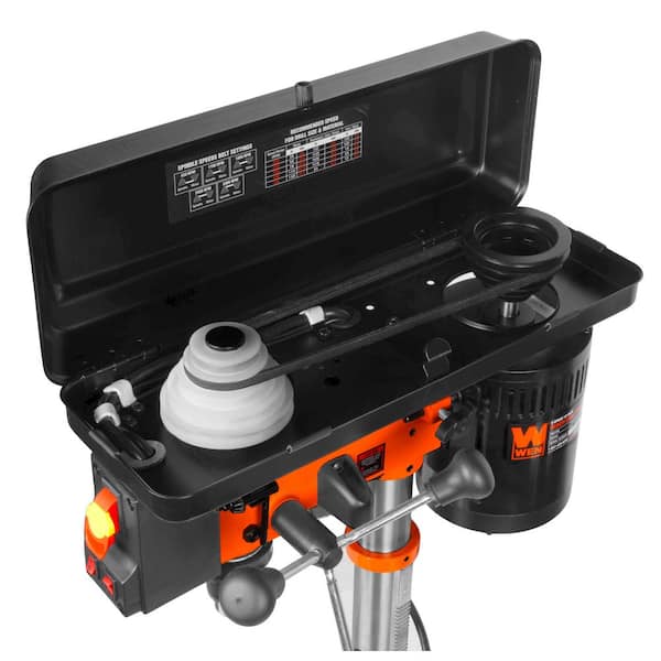 WEN 10 in. Cast Iron Benchtop Drill Press, 6.2-Amp 5-Speed Motor
