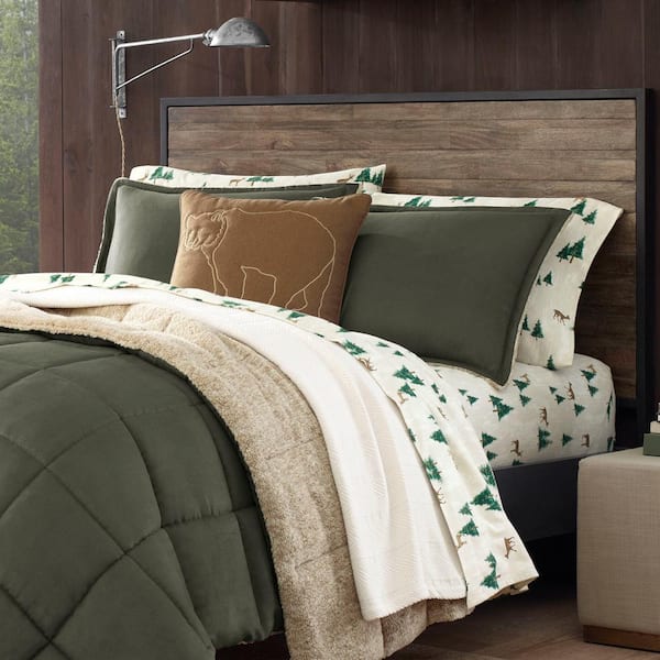 Sherwood Green Solid Comforter Set